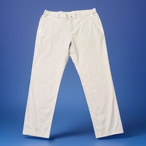 Jack Archer Pants Mens 35x28 Beige Stone Jetsetter Lightweight Performance Chino